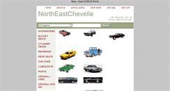 Desktop Screenshot of nechevelleparts.com